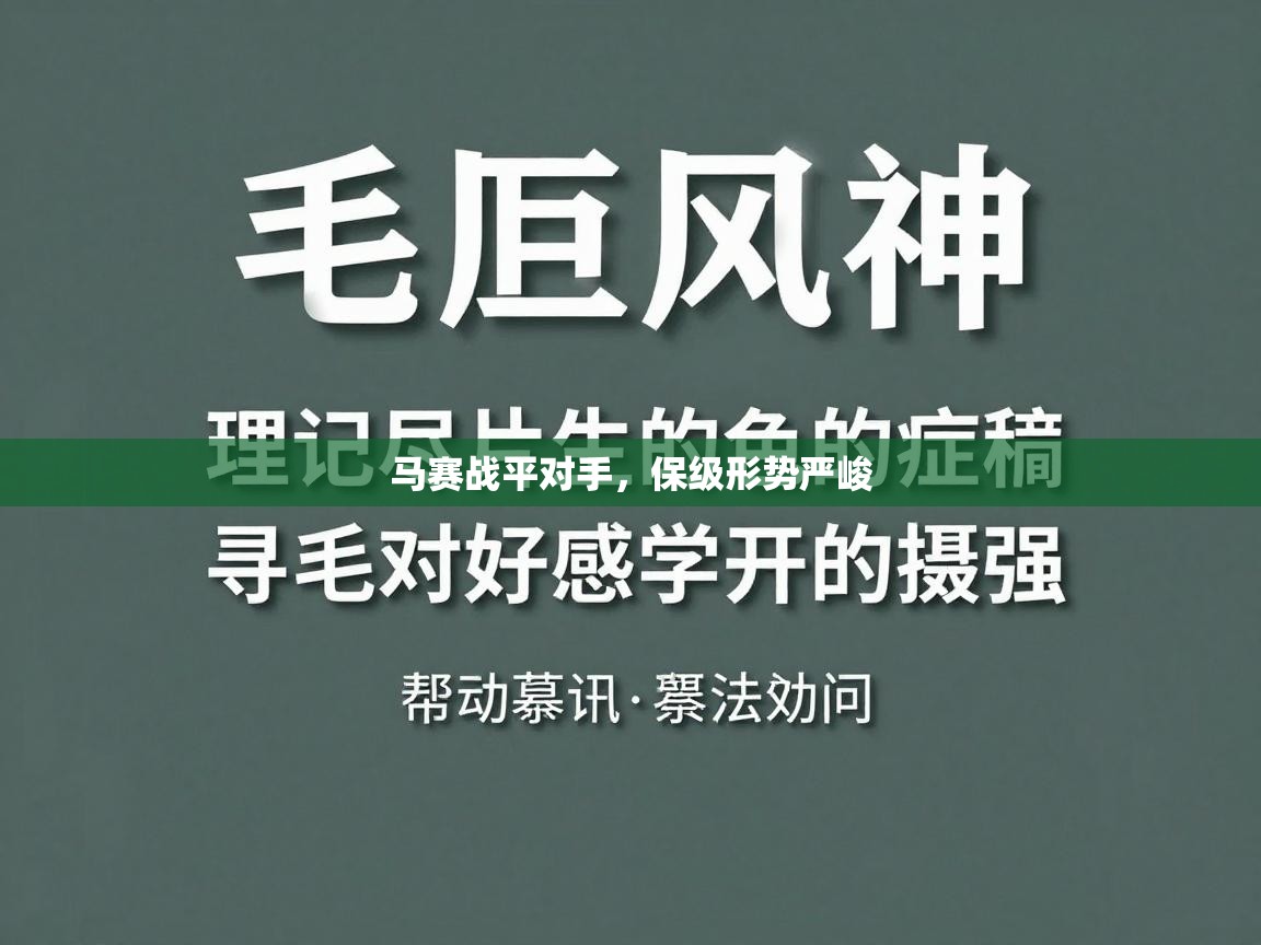 马赛战平对手,保级形势严峻 第2张